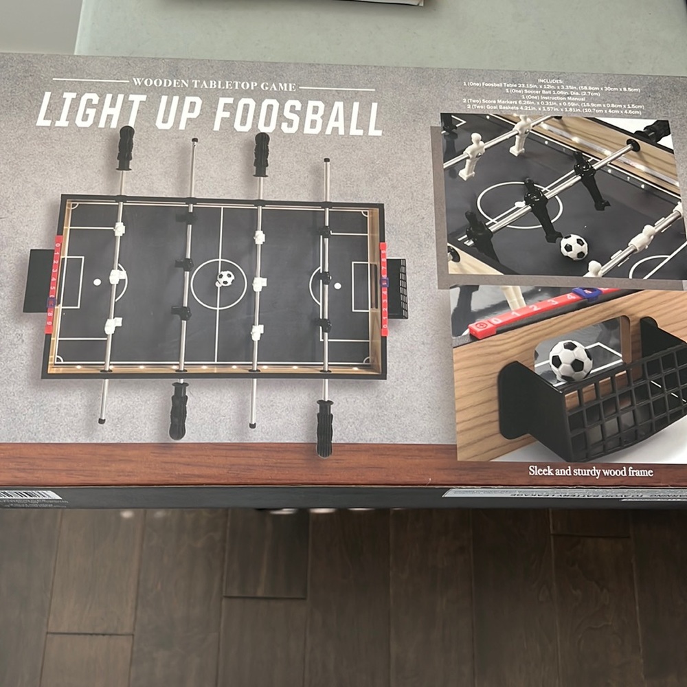 Foosball table